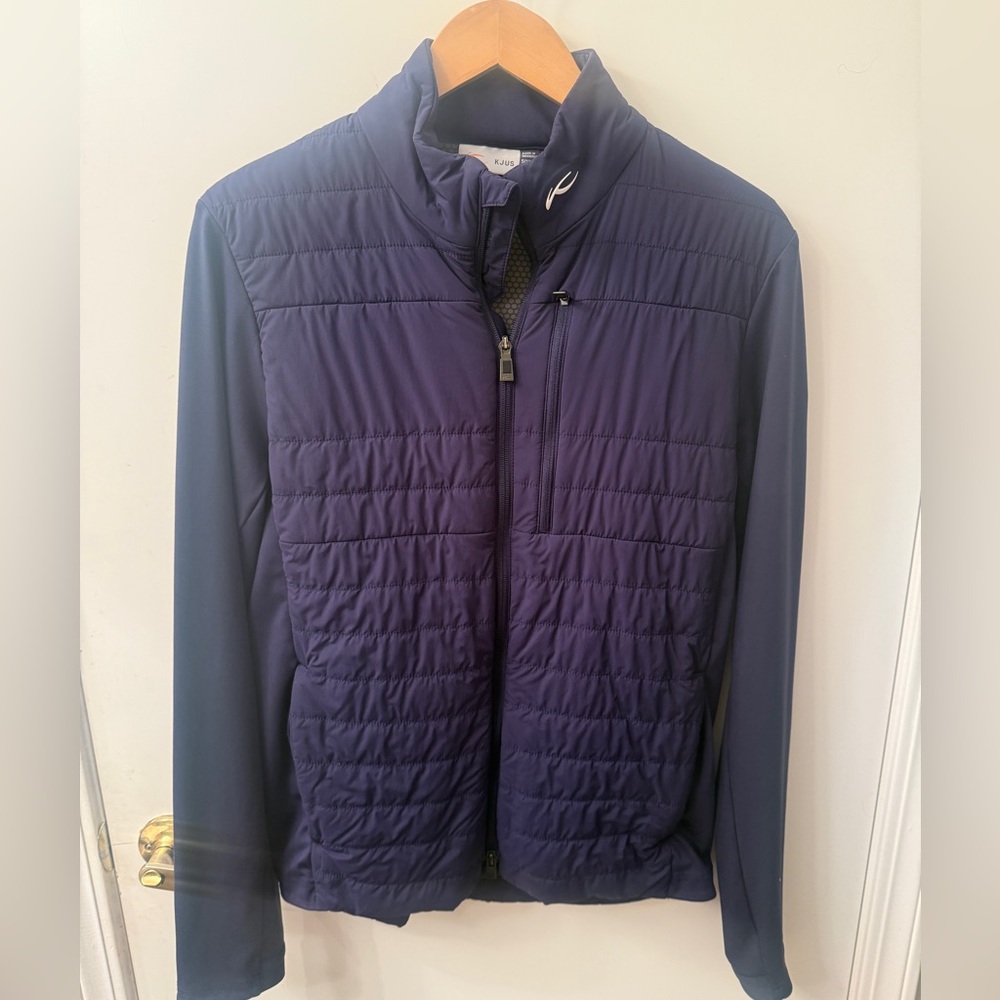 KJUS Navy Reach Golf Jacket Men’s Medium